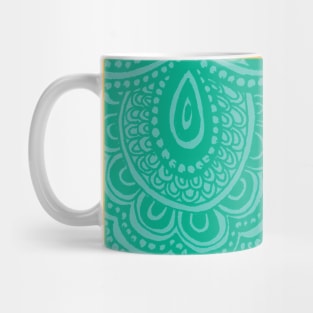 Blue Lagoon Pina Swirls Mug